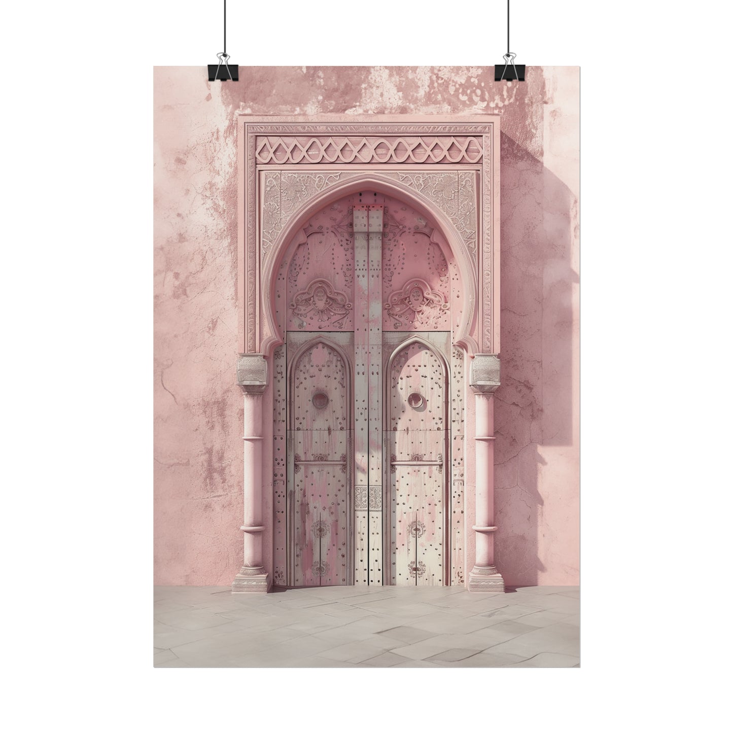 Pink Moroccan Doors