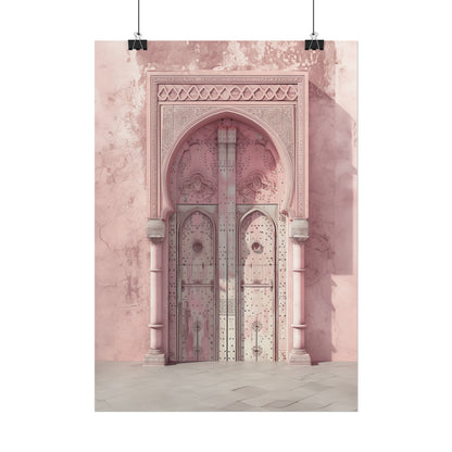 Pink Moroccan Doors