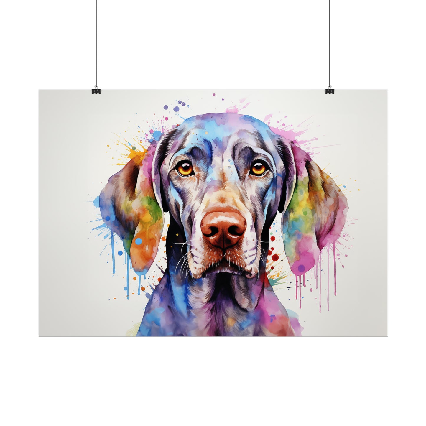 Rainbow Weimaraner