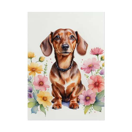 Dachshund in Bloom