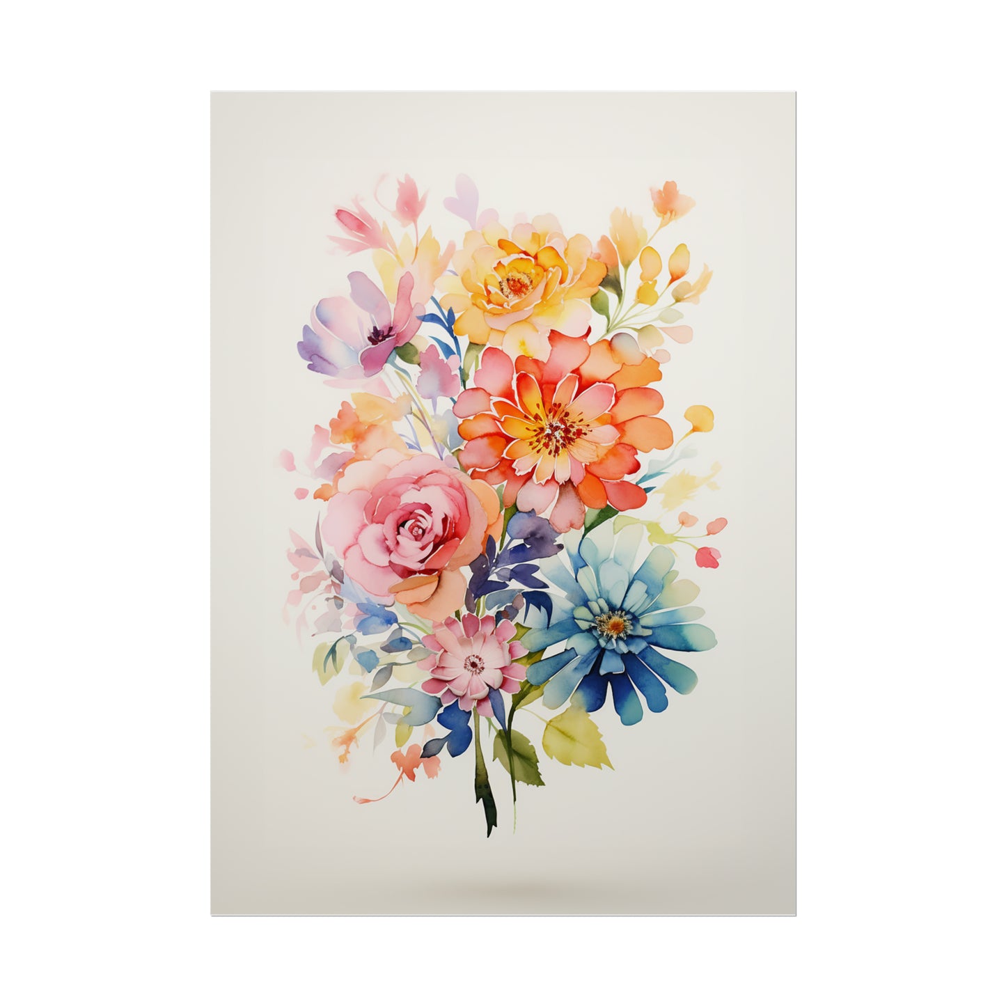 Watercolor Blooms