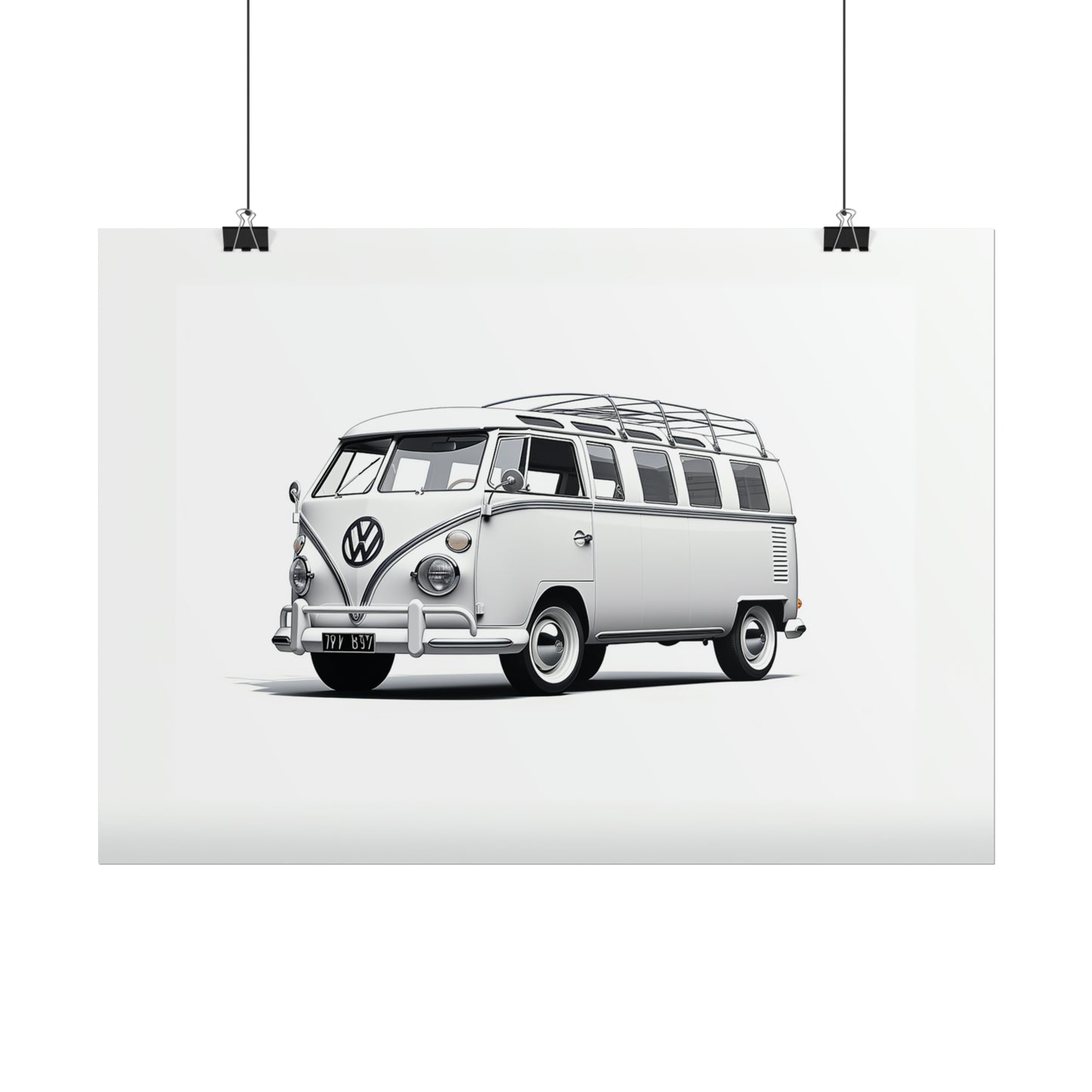 Black & White Kombi