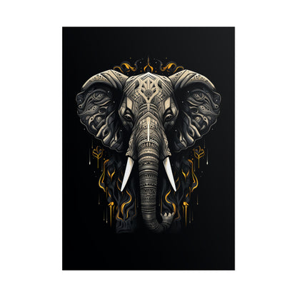 Patterned Elephant