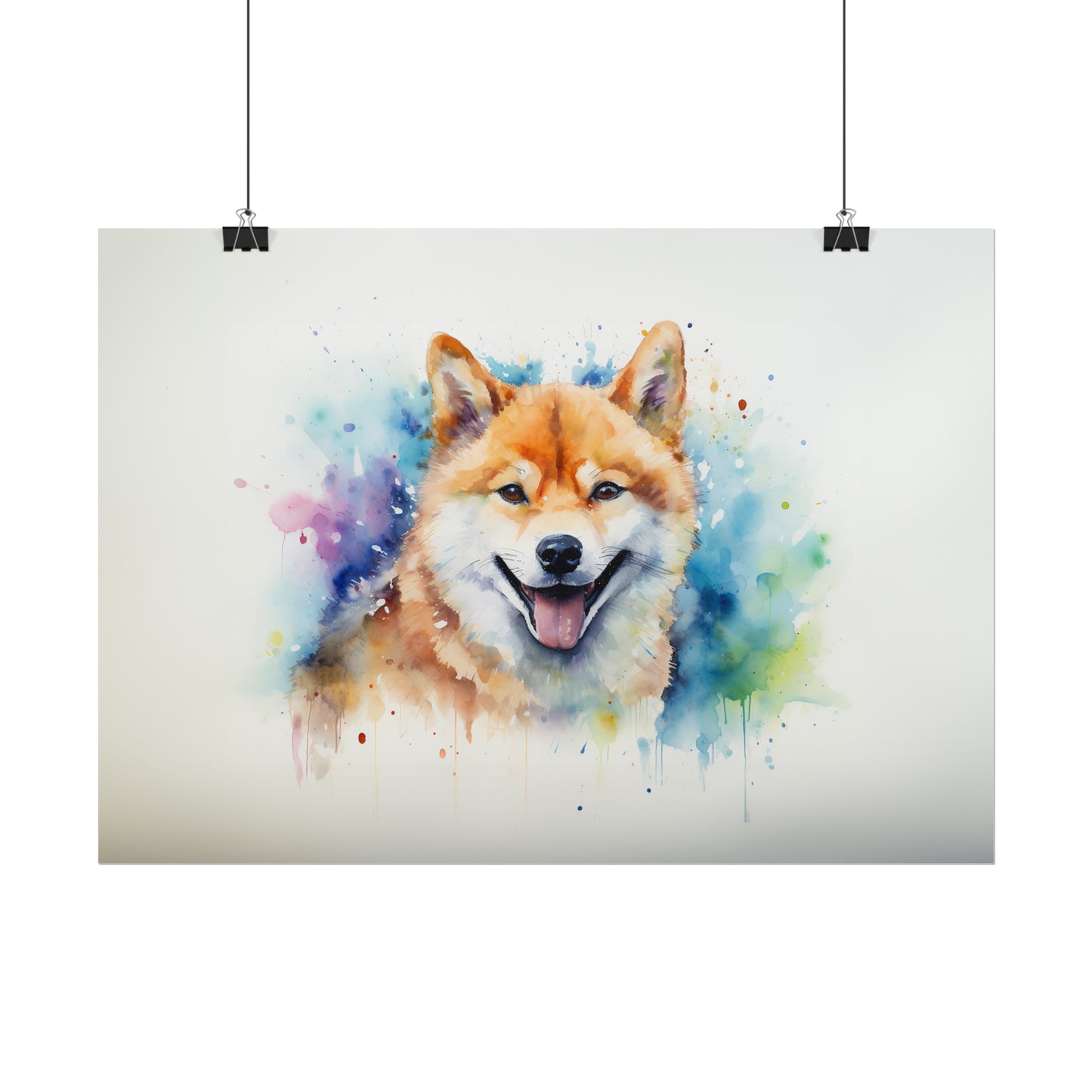 Rainbow Shiba Inu