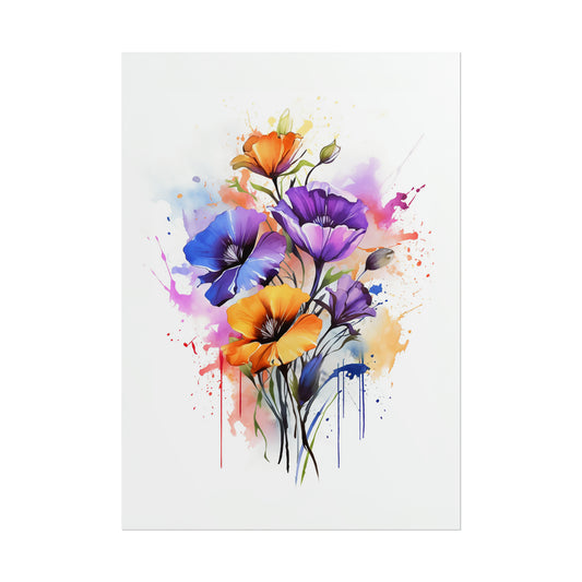 Alcohol Ink Flowers