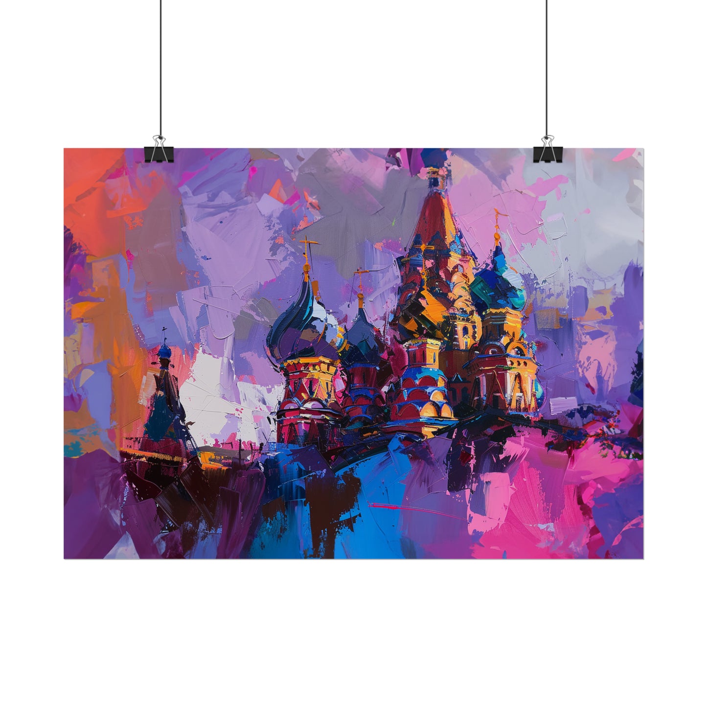 St Basil's Cathedral Abstract