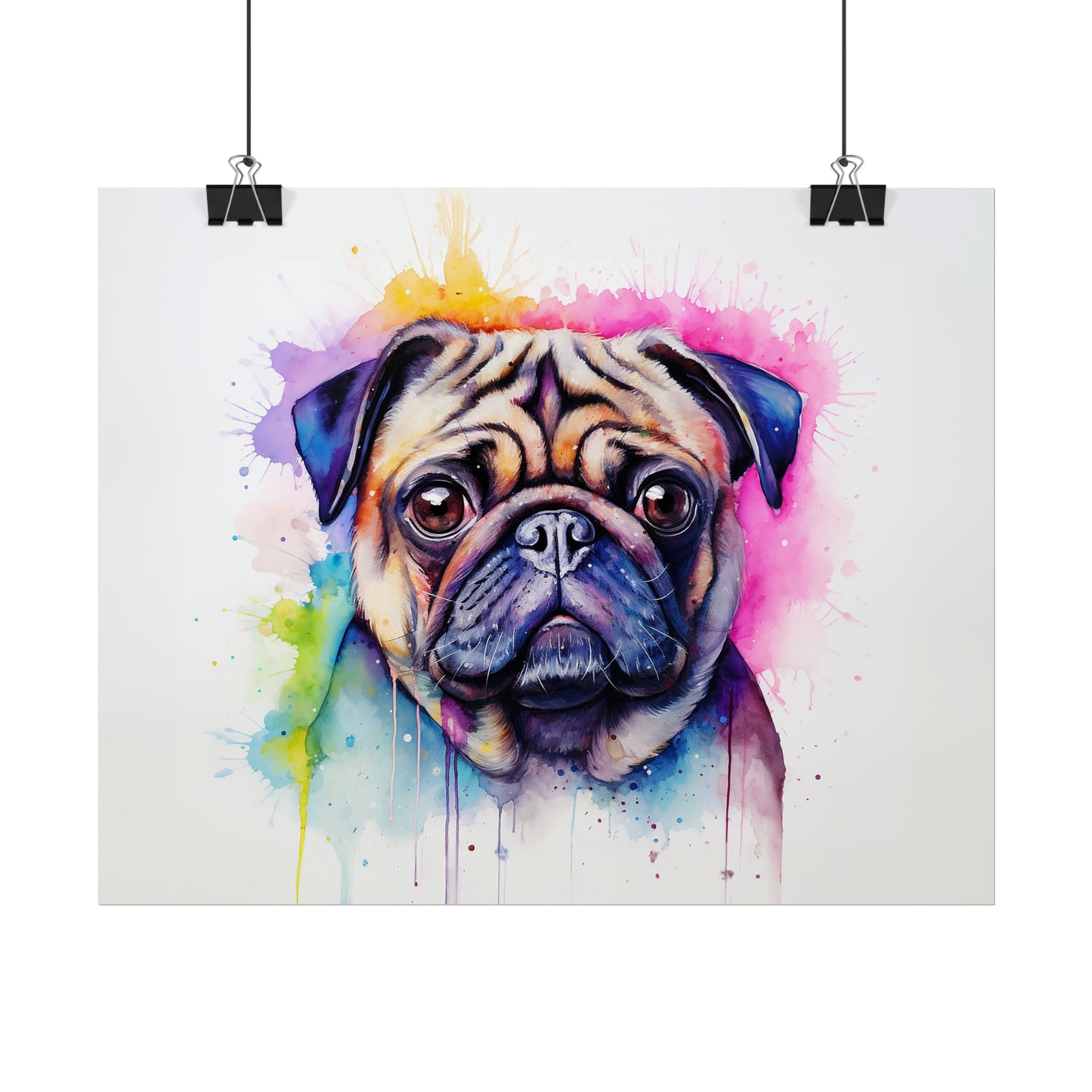 Rainbow Pug