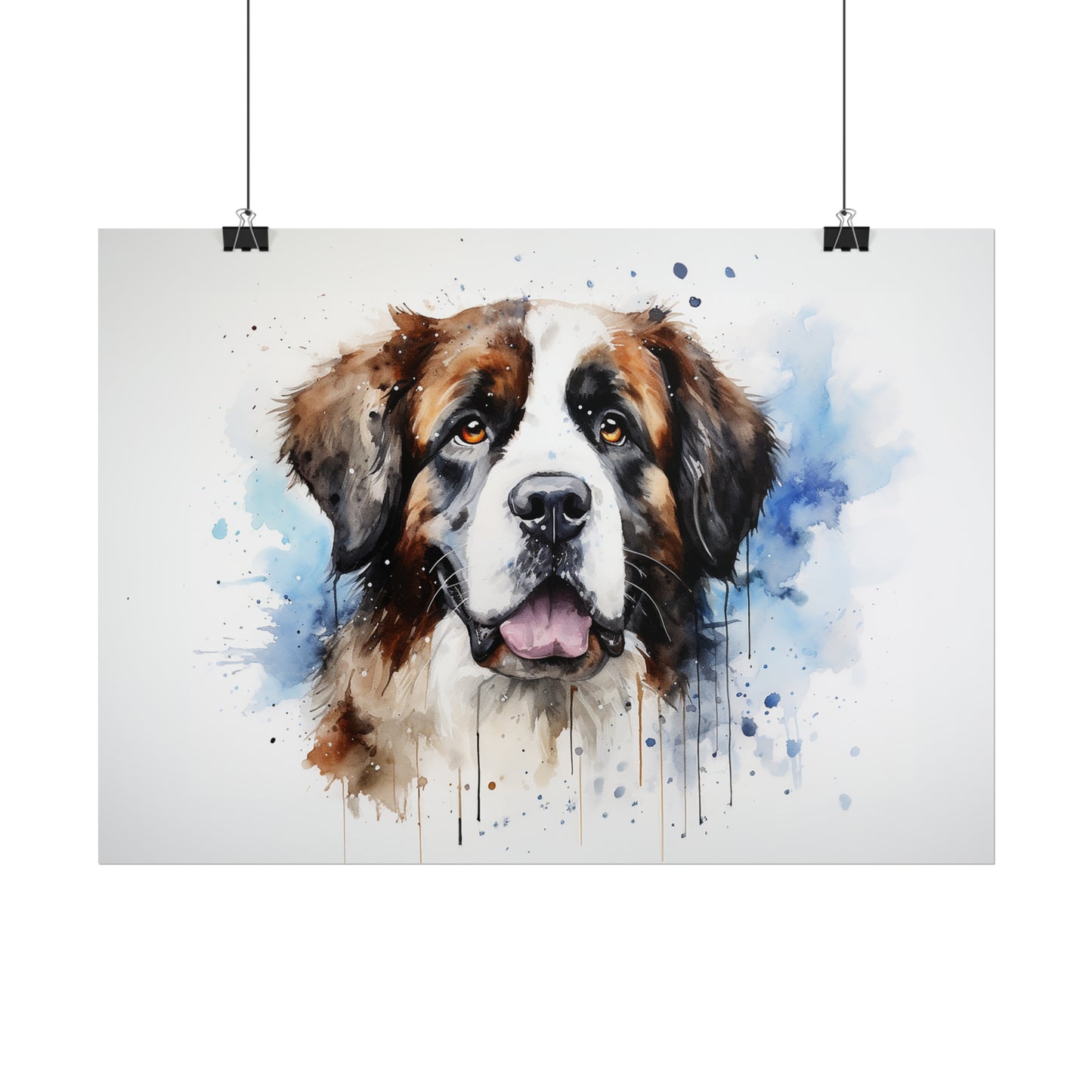 Rainbow Saint Bernard