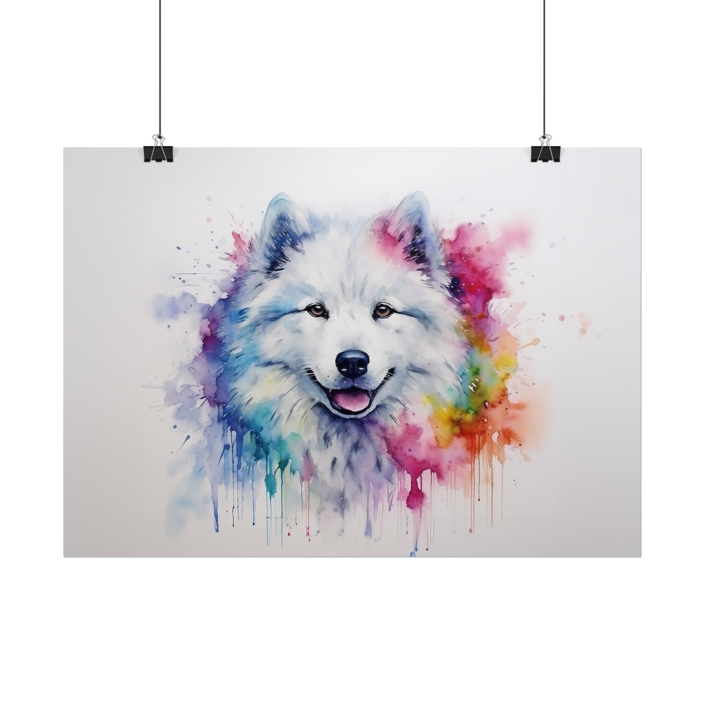 Rainbow Samoyed