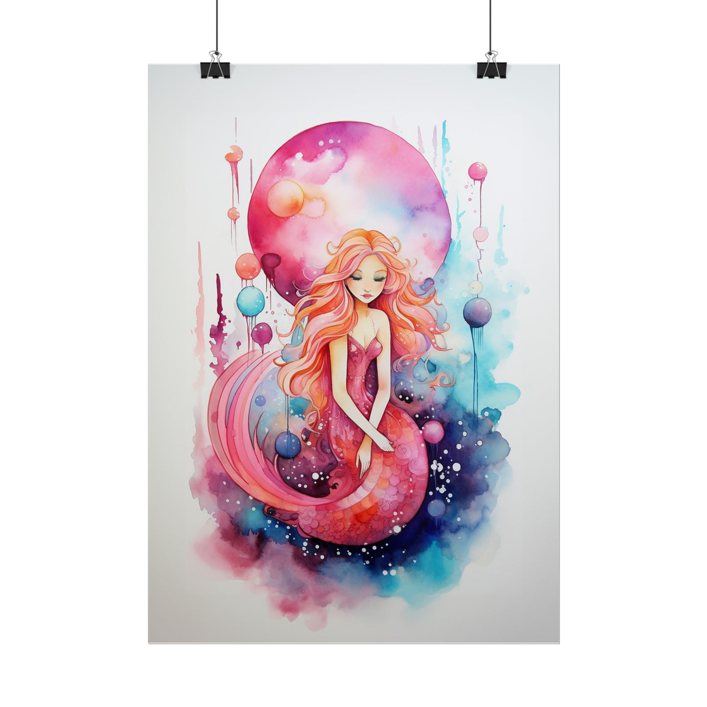 Pink Moon Mermaid