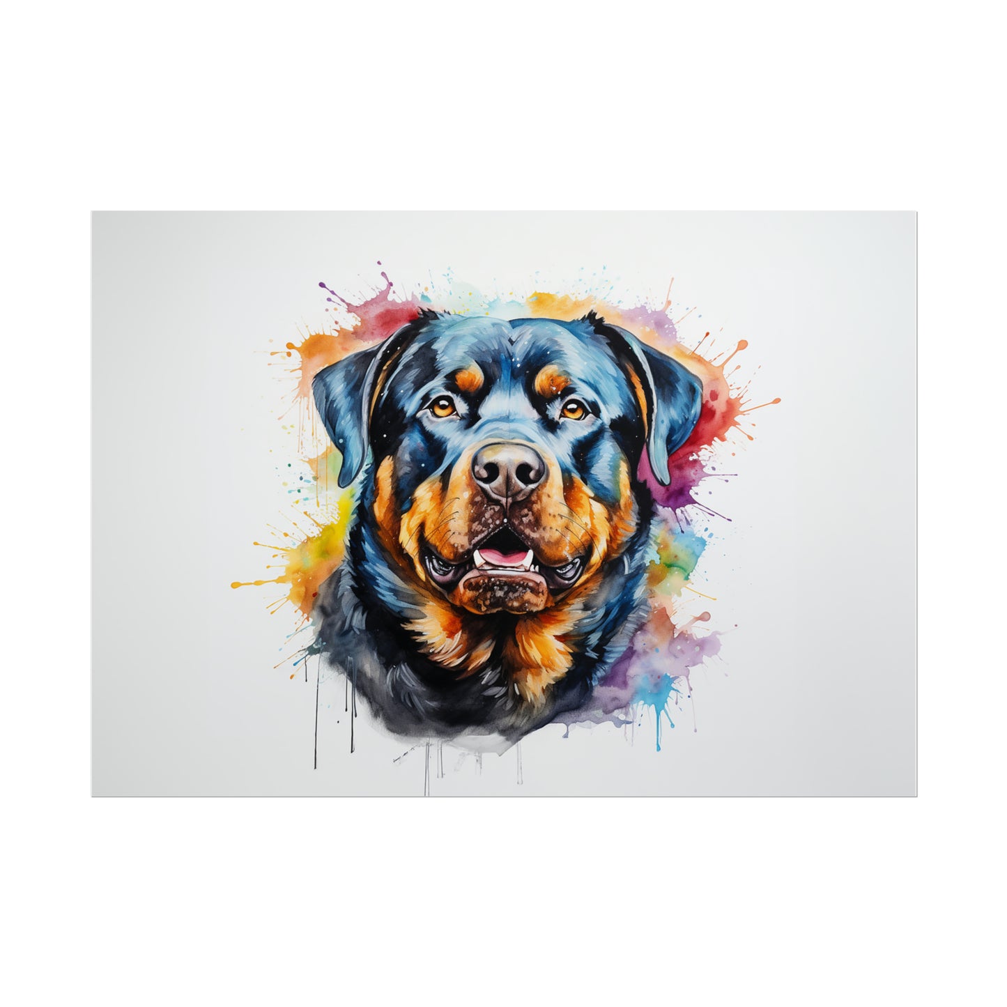 Rainbow Rottweiler