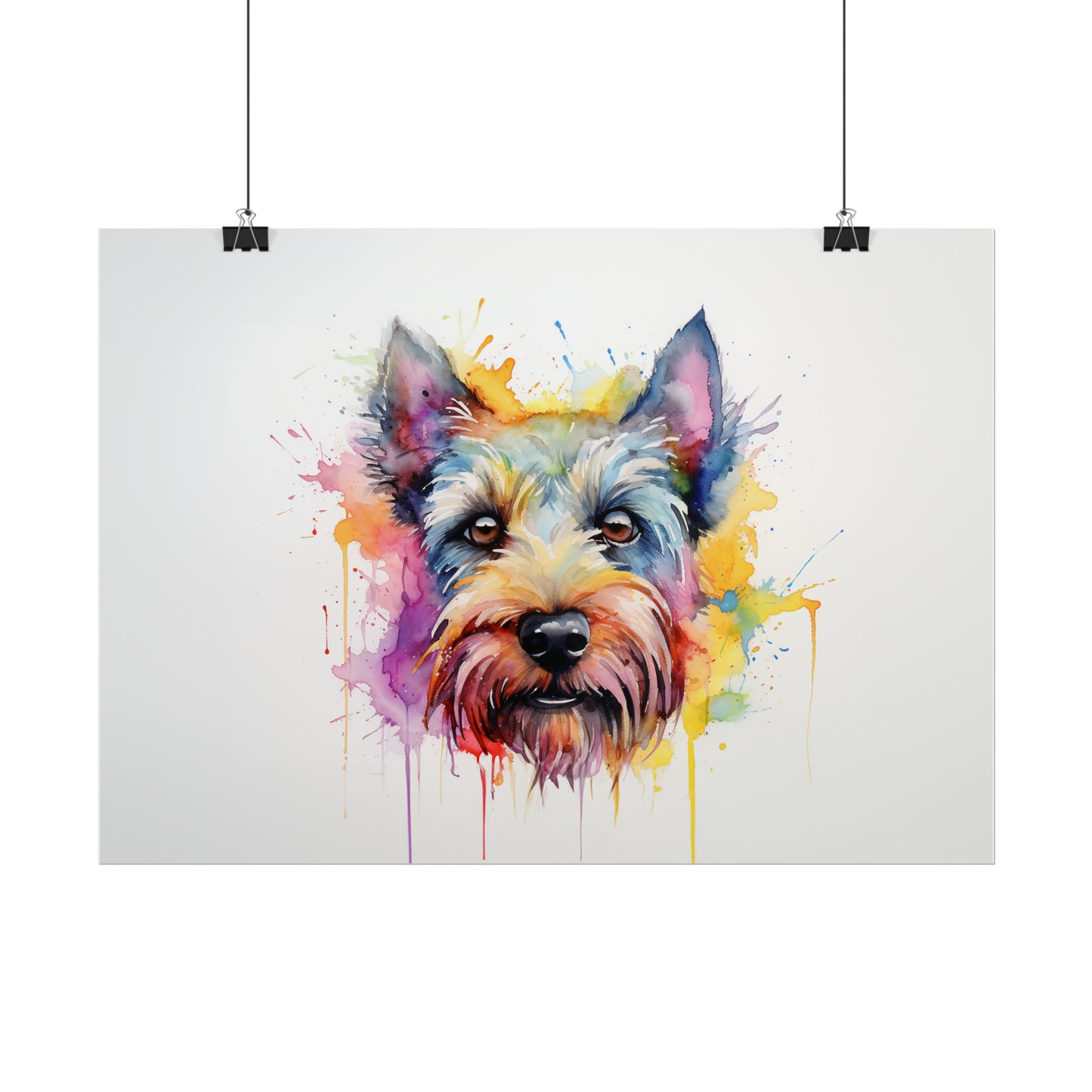 Rainbow Scottish Terrier