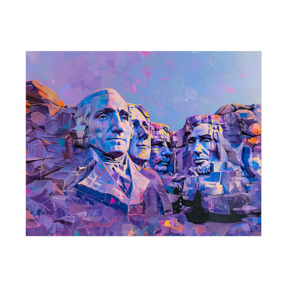 Mount Rushmore Abstract