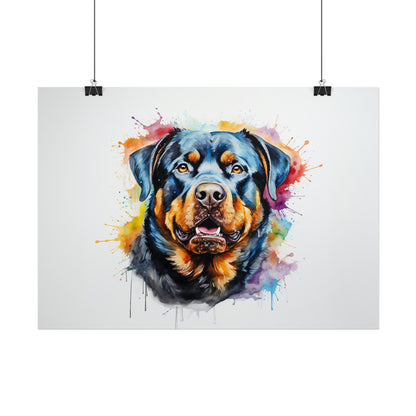 Rainbow Rottweiler