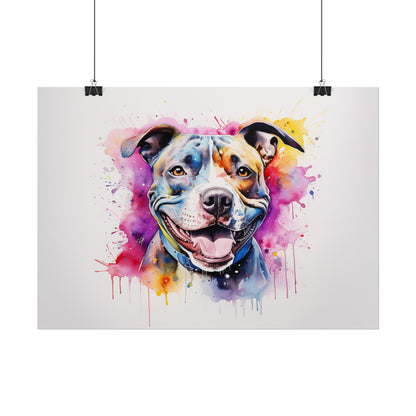 Rainbow Staffordshire Bull Terrier