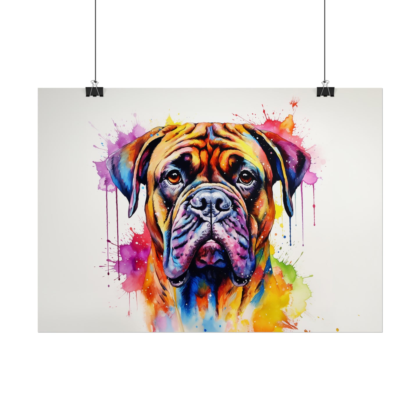 Rainbow Bullmastiff