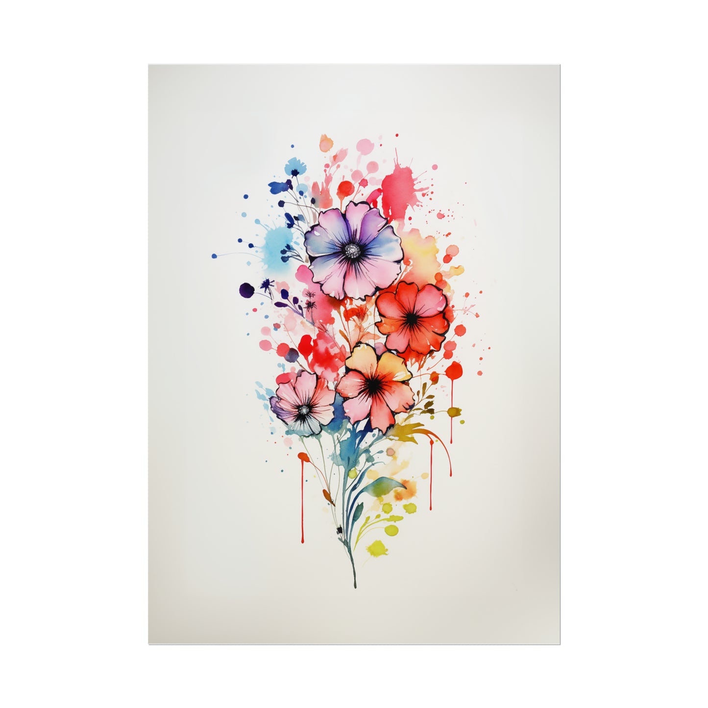 Watercolor Blooms