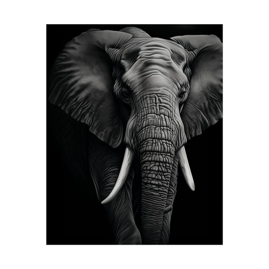 Black & White Elephant