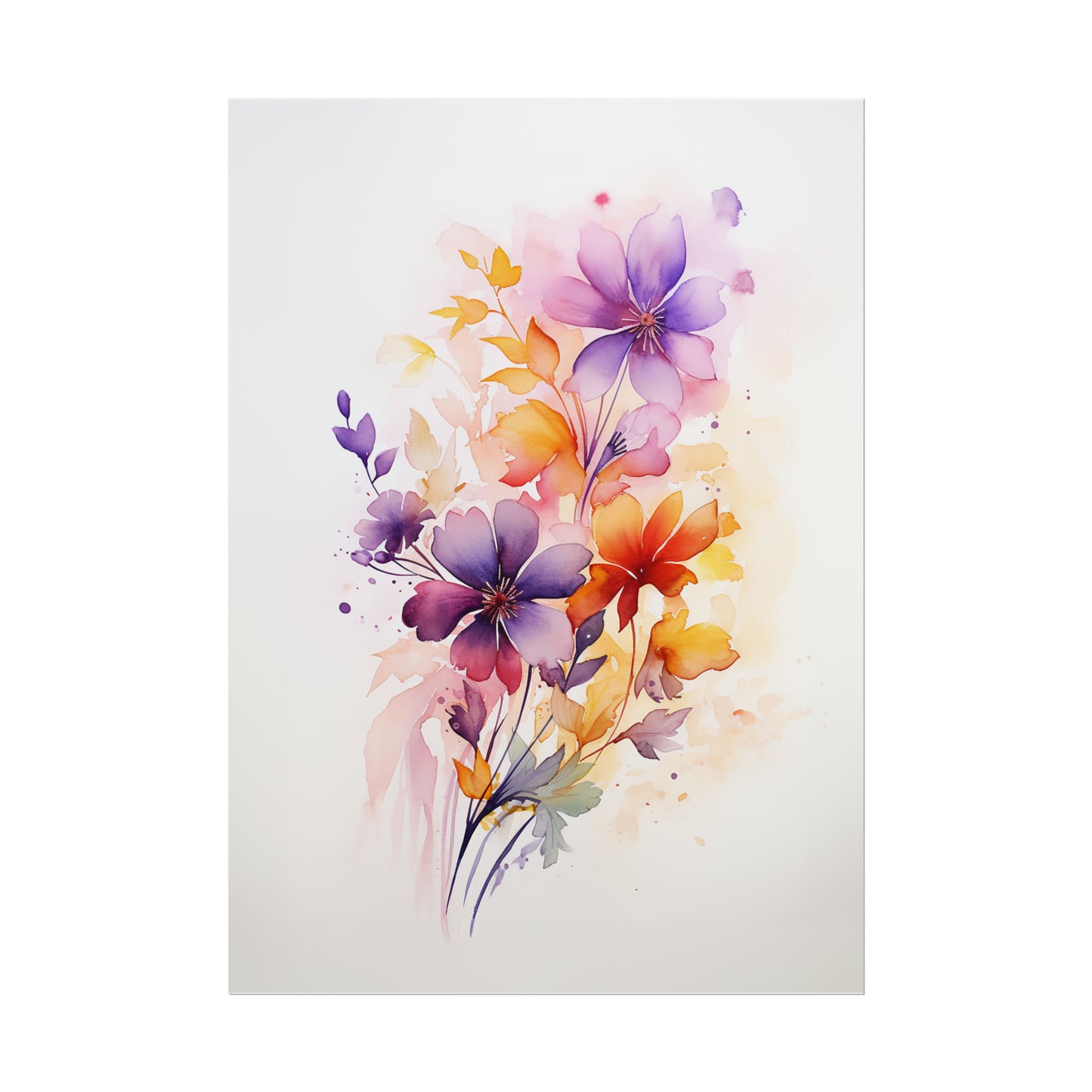 Watercolor Blooms