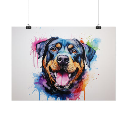 Rainbow Rottweiler