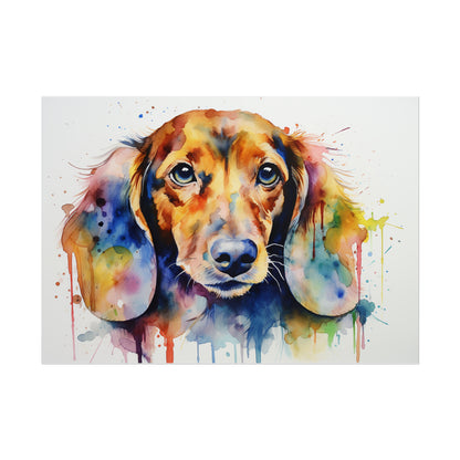 Rainbow Dachshund