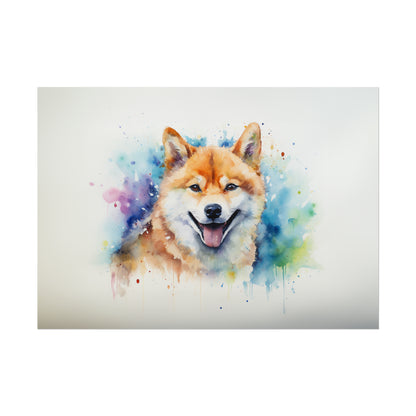 Rainbow Shiba Inu