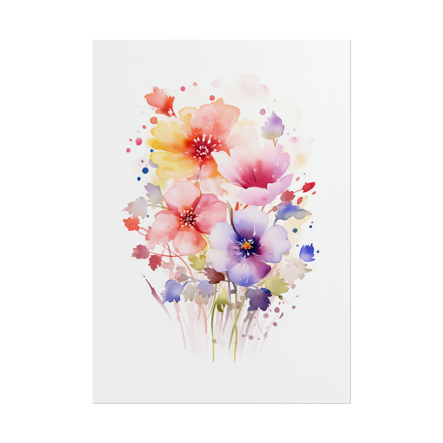 Watercolor Blooms