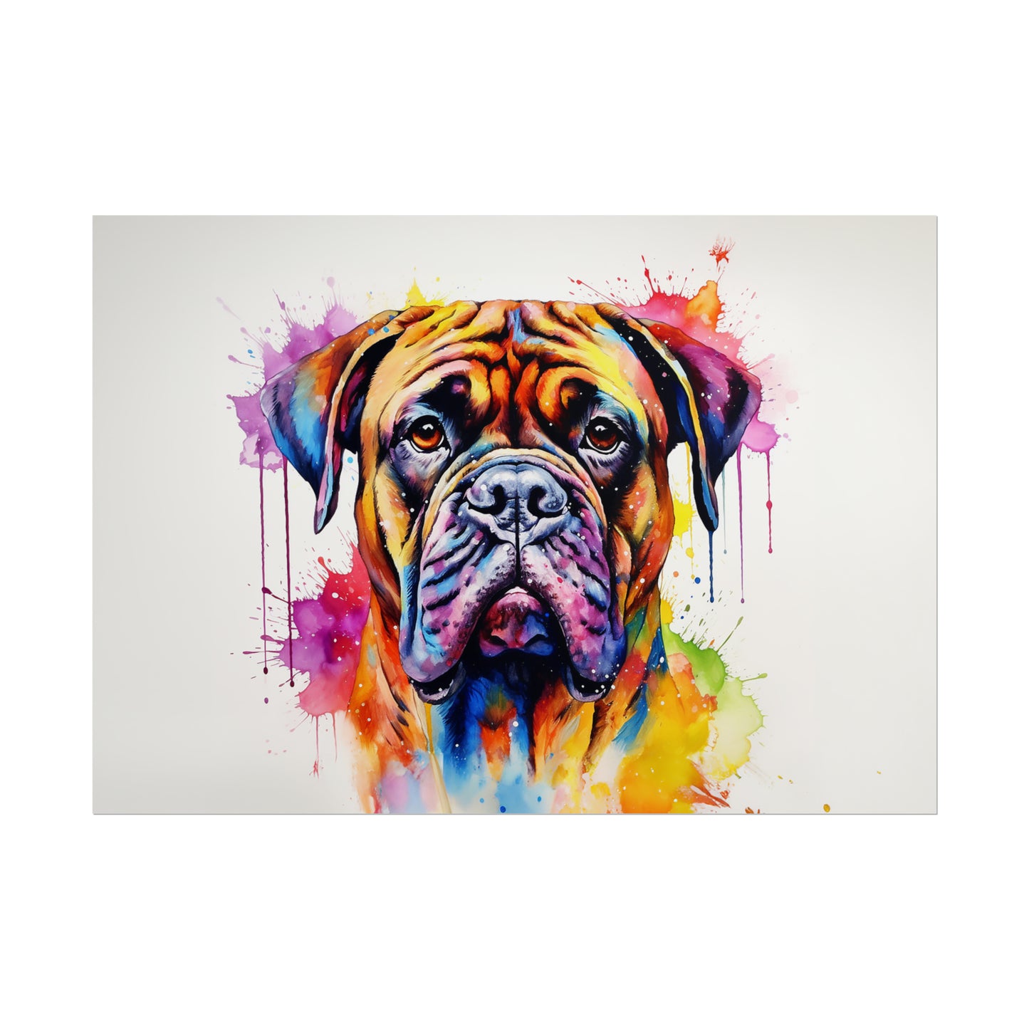 Rainbow Bullmastiff