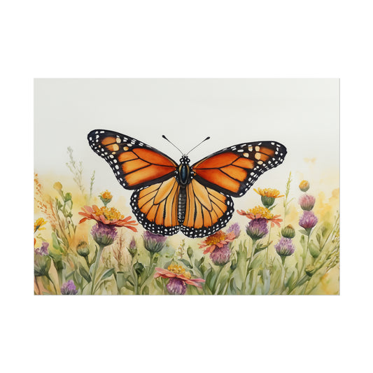 Butterfly in Wildflowers