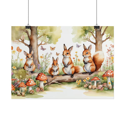 Woodland Animal Family