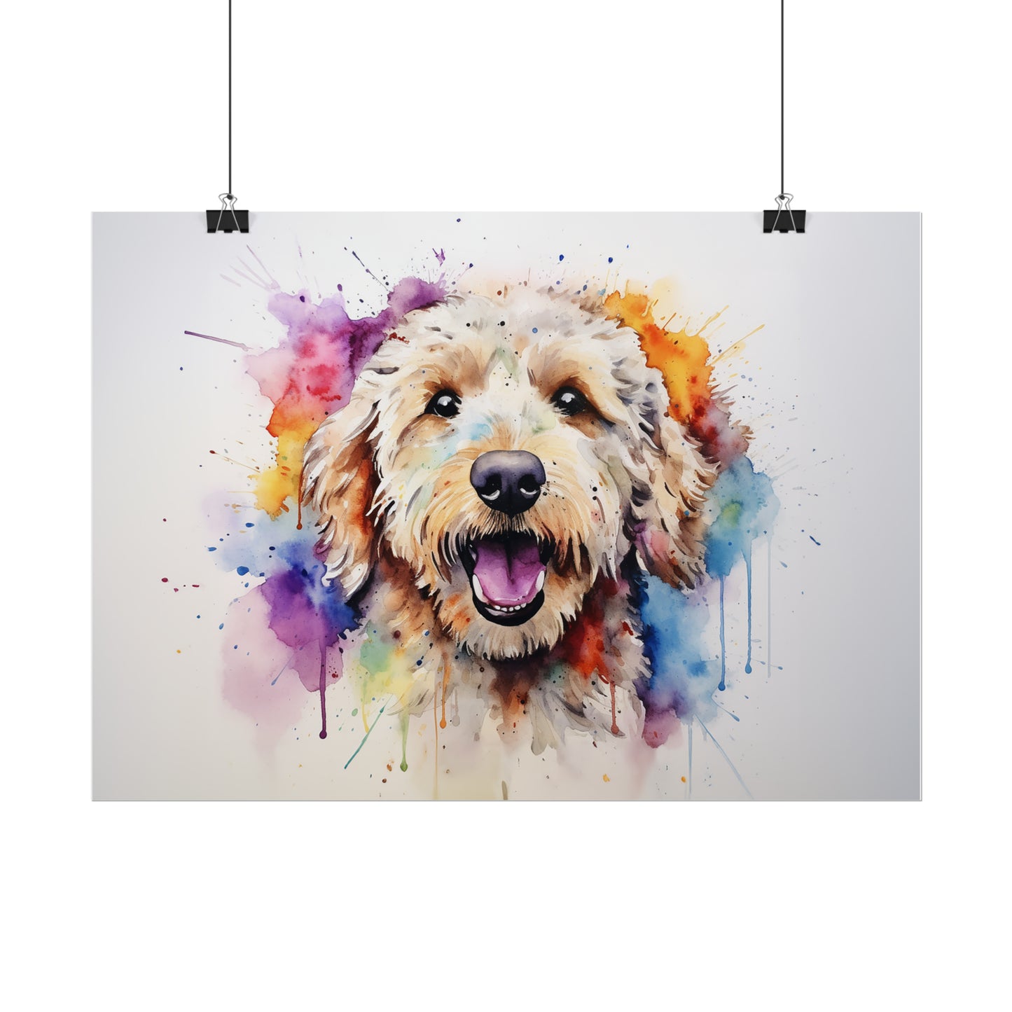 Rainbow Golden Doodle