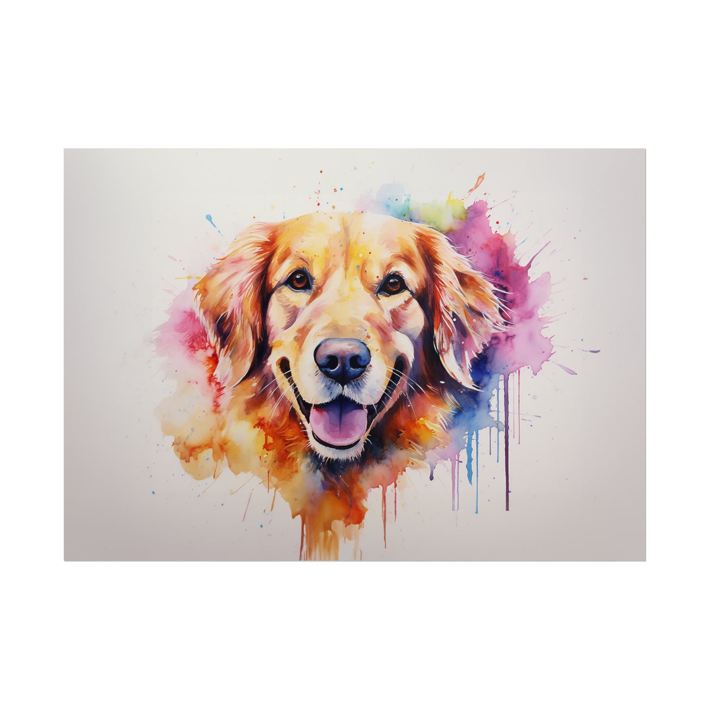 Rainbow Golden Retriever