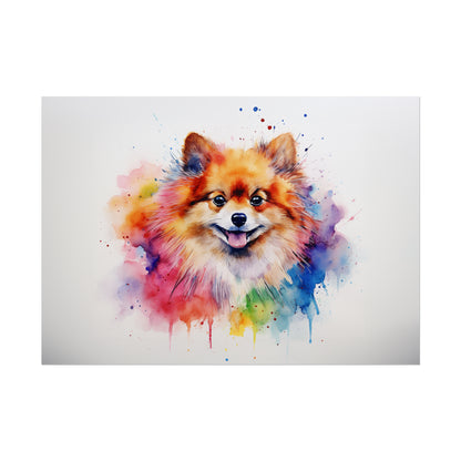 Rainbow Pomeranian