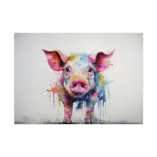 Rainbow Pig