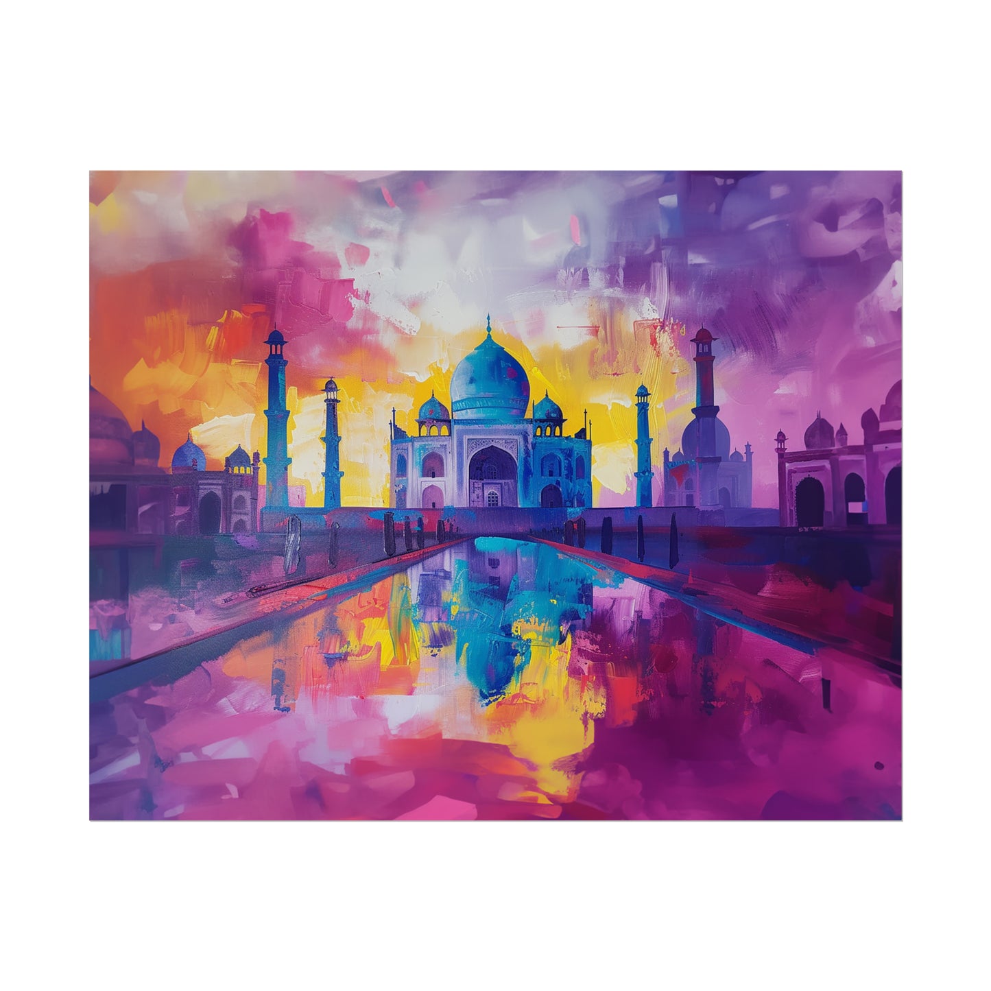 Taj Mahal Abstract