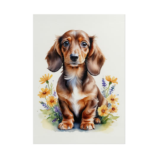 Dachshund in Bloom