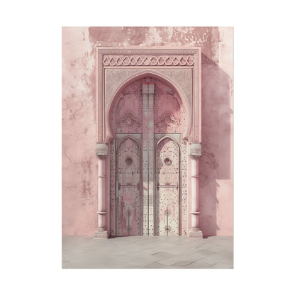 Pink Moroccan Doors