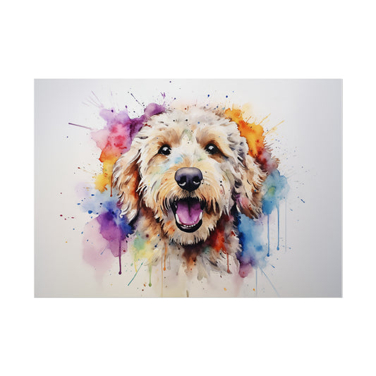 Rainbow Golden Doodle