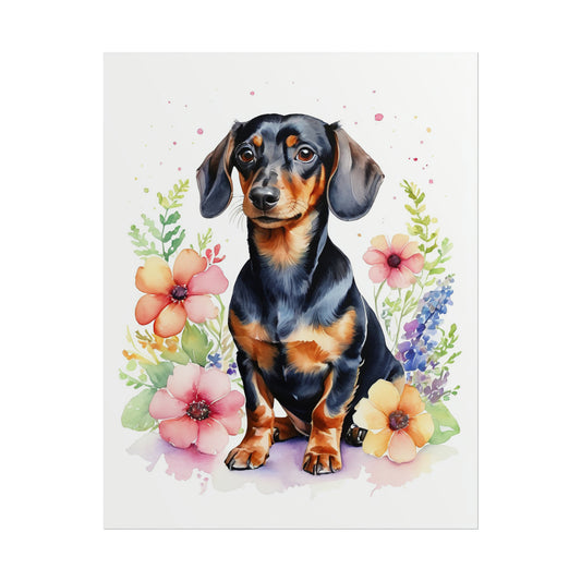 Dachshund in Bloom