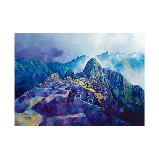 Machu Picchu Abstract