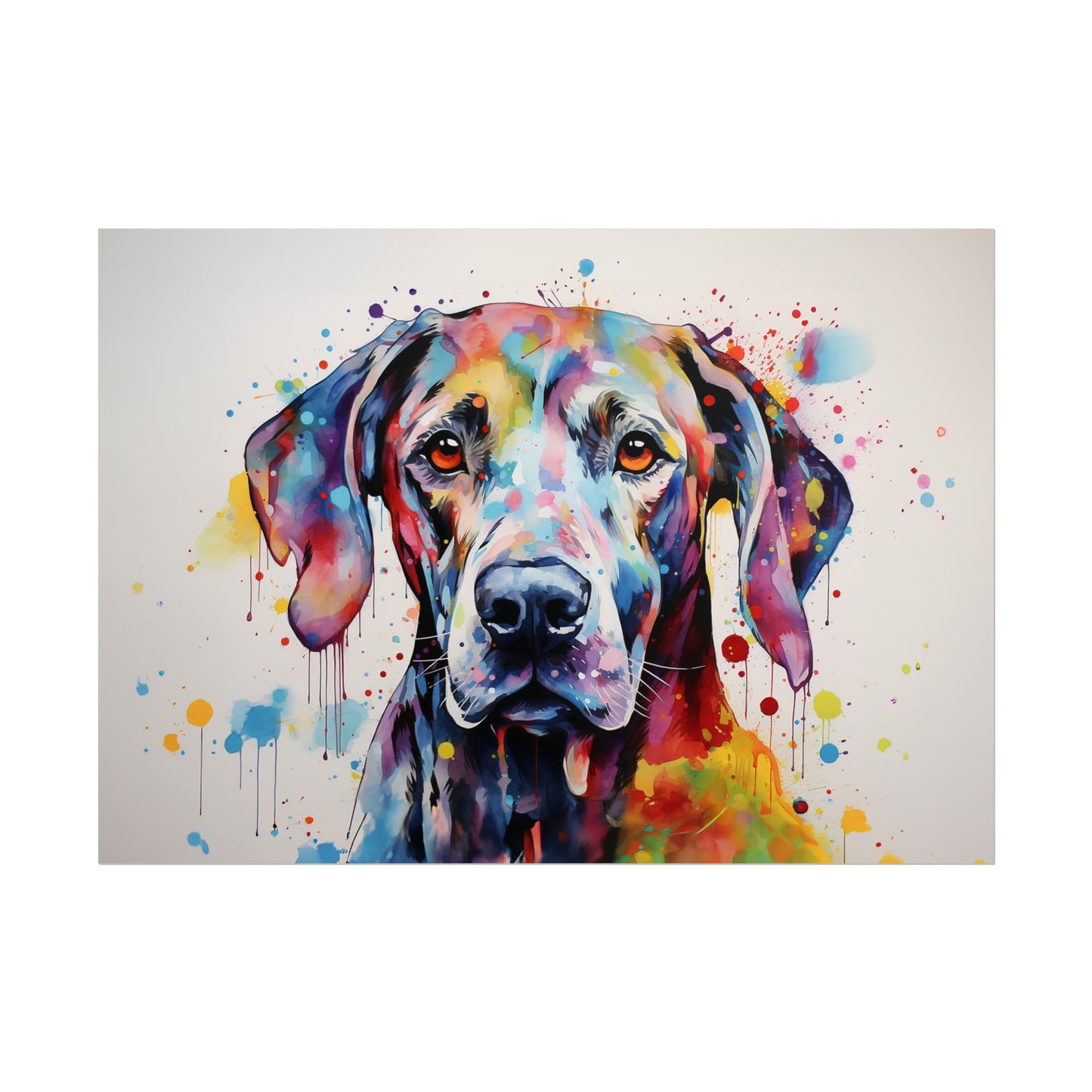 Rainbow Great Dane