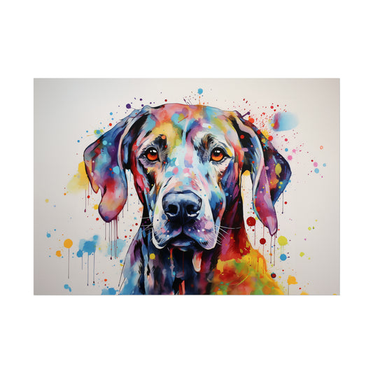 Rainbow Great Dane