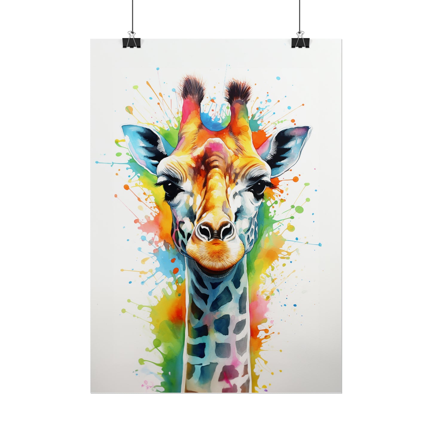 Rainbow Giraffe