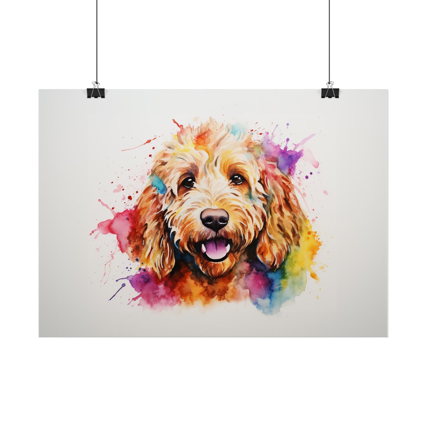 Rainbow Golden Doodle