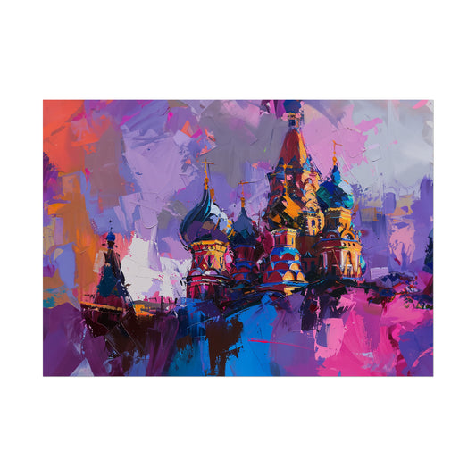 St Basil's Cathedral Abstract