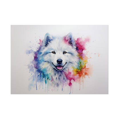 Rainbow Samoyed