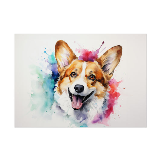 Rainbow Corgi