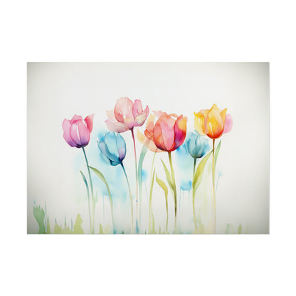 Alcohol Ink Tulips