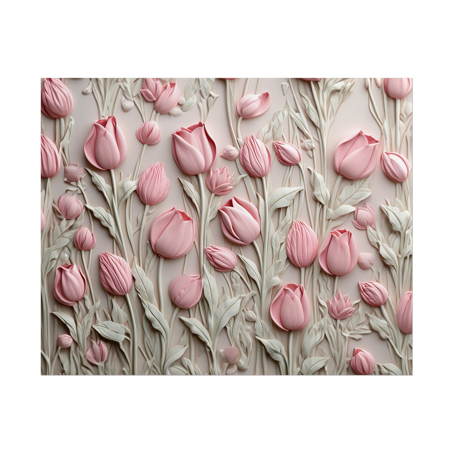 Embossed Flowers