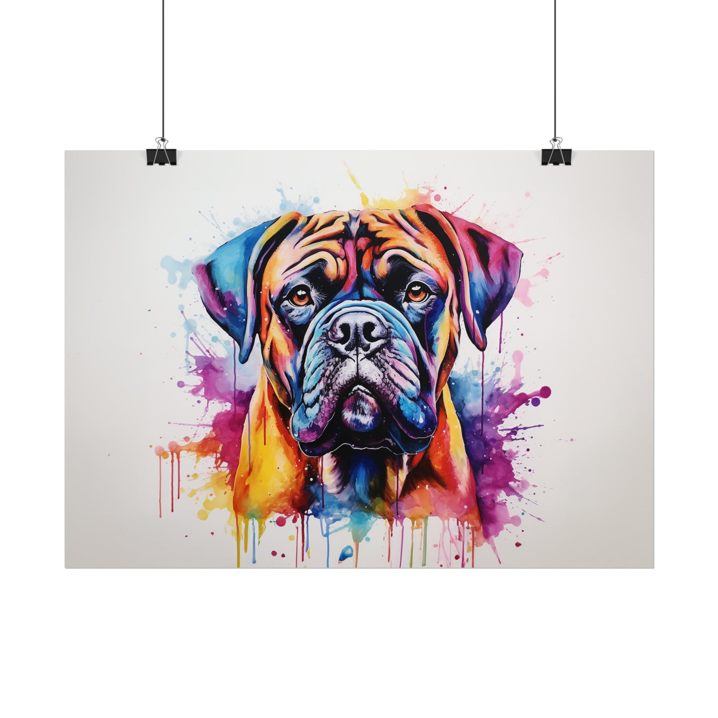 Rainbow Bullmastiff